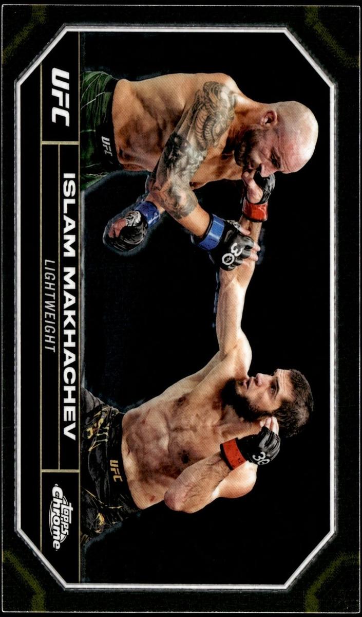 2024 Islam Makhachev [Red Refractor] #80