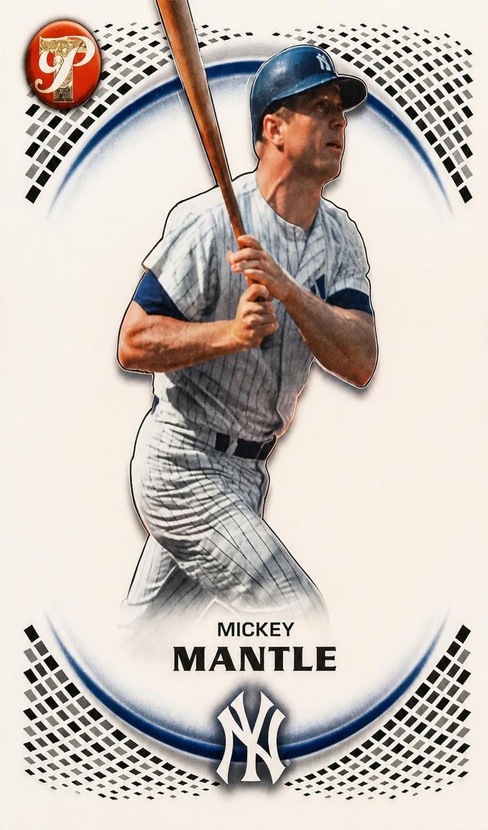 2026 Mickey Mantle [Paint the Corners Refractor] #107