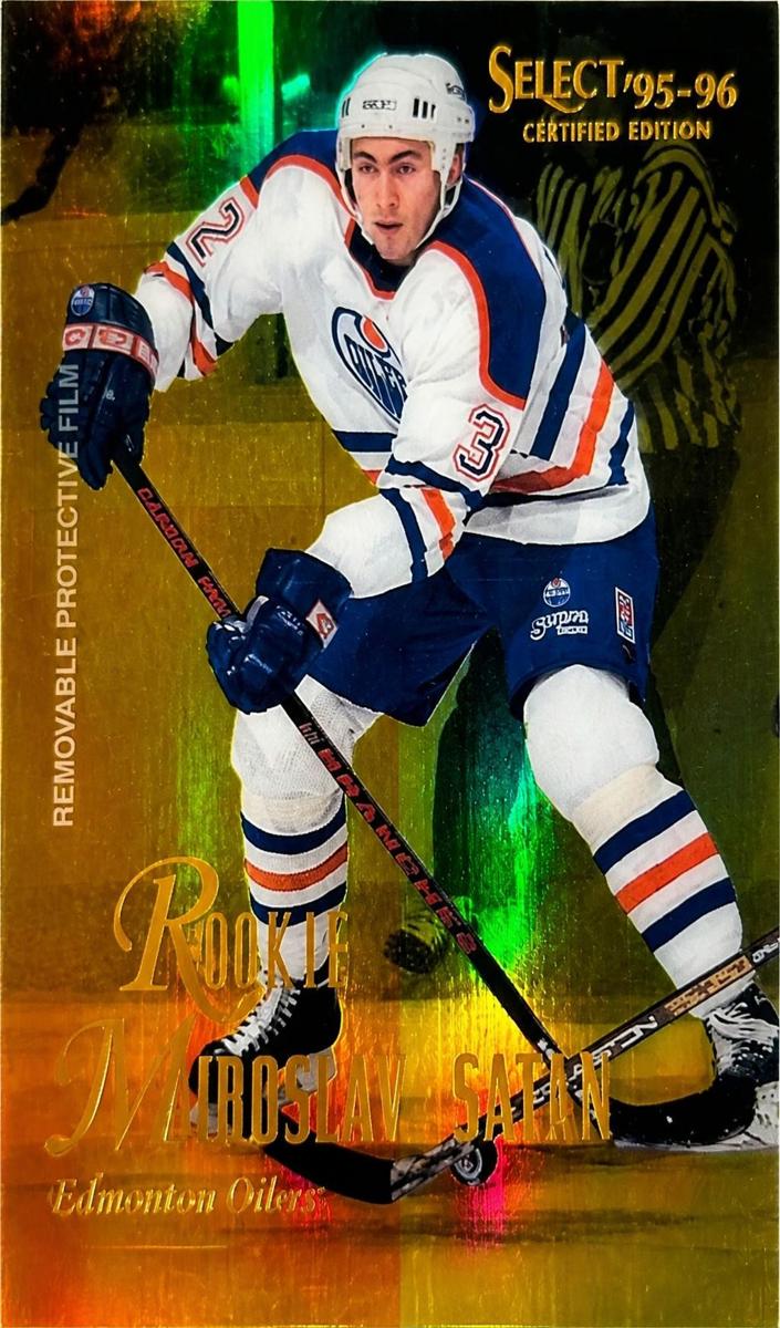 1995 Miroslav Satan [Mirror Gold] #125