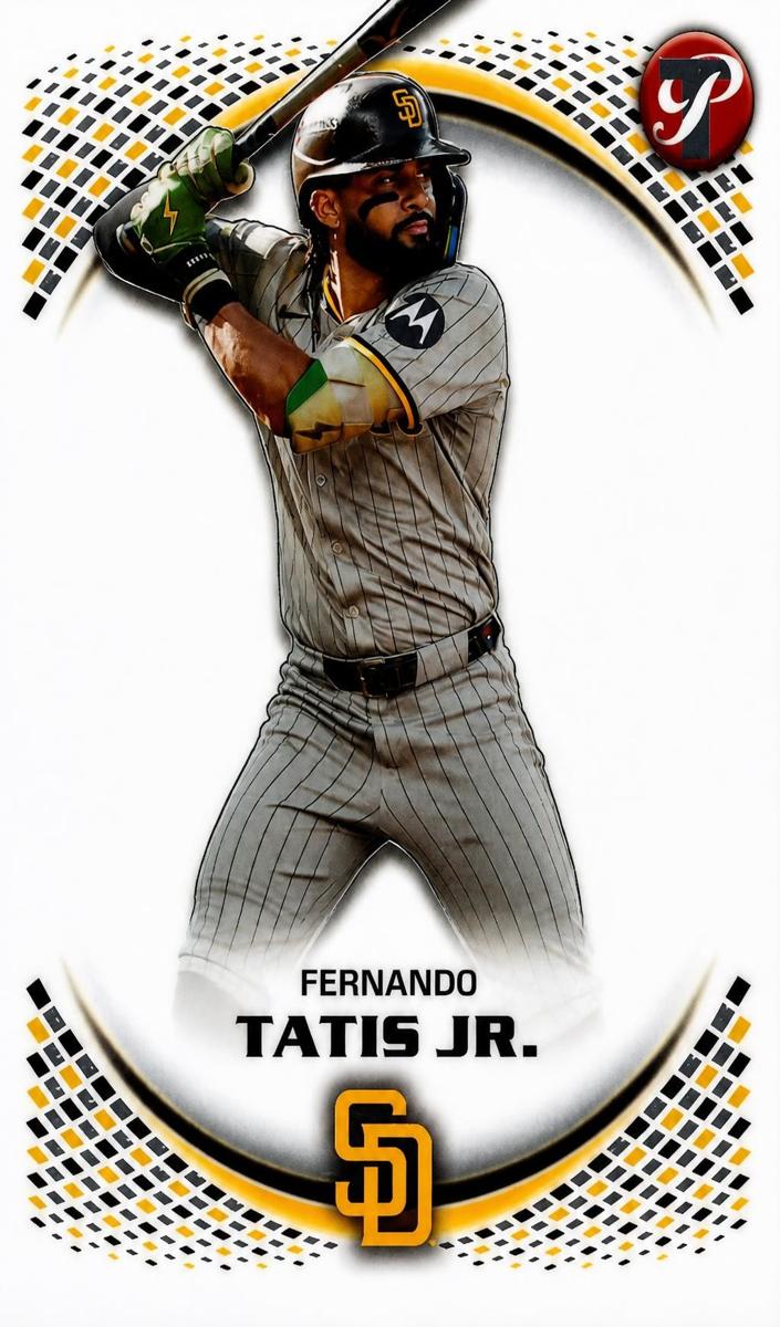 2026 Topps Pristine Fernando Tatis Jr. [Purple Refractor] #183 card