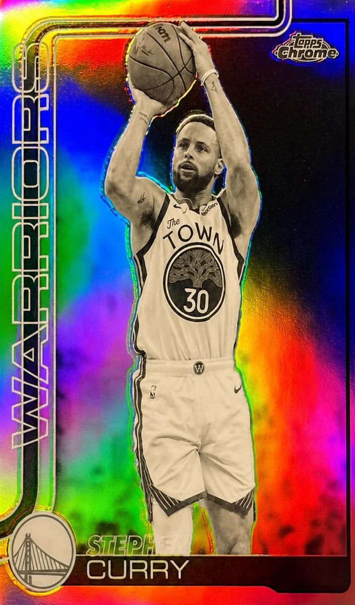 2025 Stephen Curry [Negative Refractor] #14