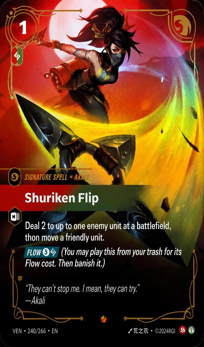 2026 Shuriken Flip [Foil] #140