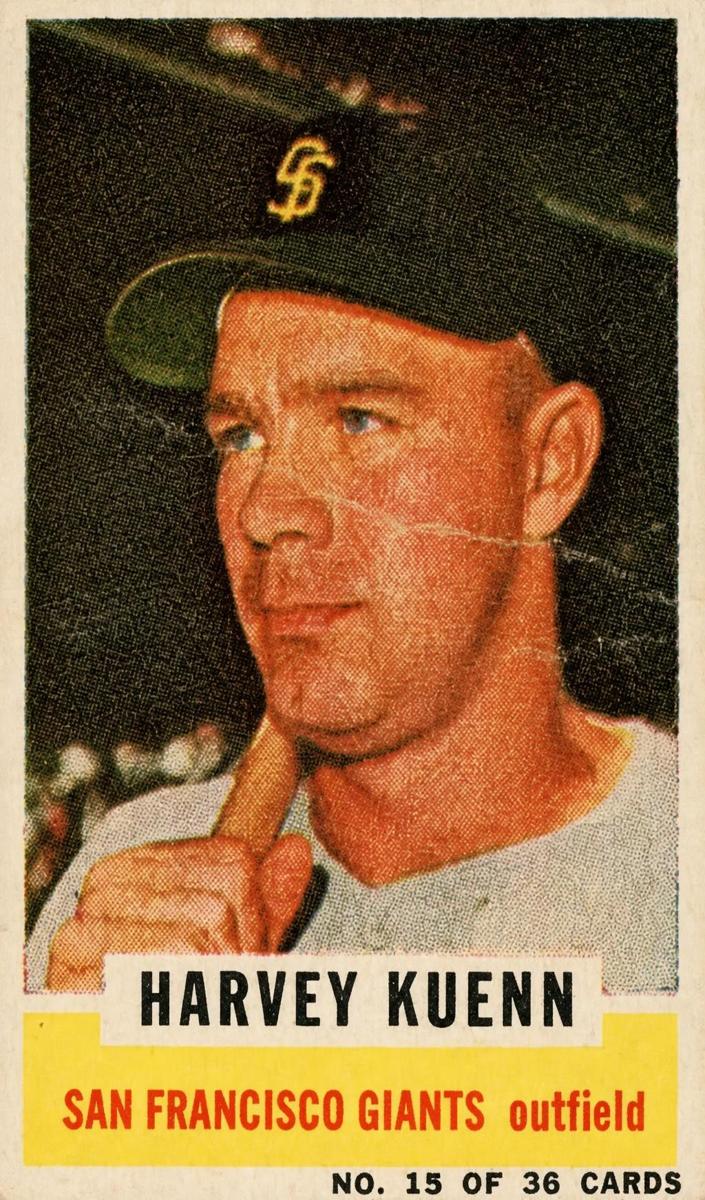 1961 Harvey Kuenn #15