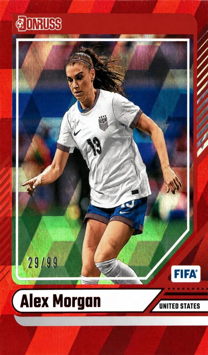 2024 Alex Morgan [Red Cubic] #168