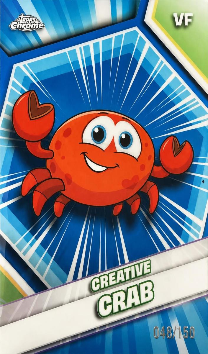 2026 Creative Crab [Blue Refractor] #60