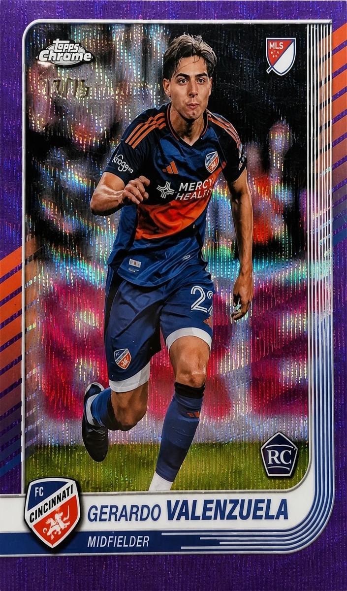 2025 Gerardo Valenzuela [Purple Wave Refractor] #109
