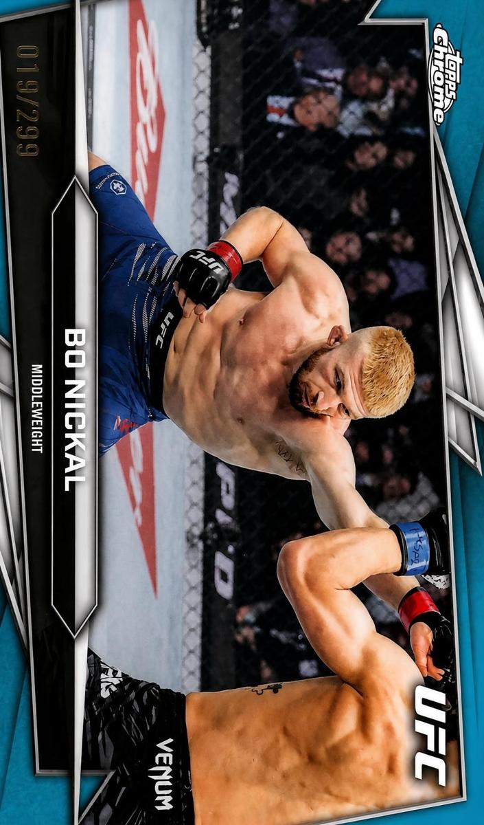 2026 Bo Nickal [Teal Refractor] #46