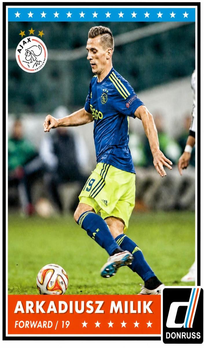 2015 Panini Donruss Arkadiusz Milik #16 card