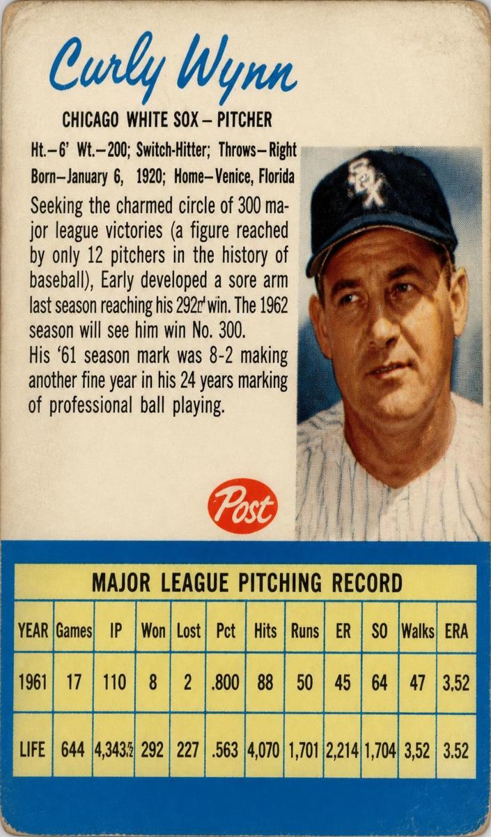 1962 Early Wynn #55