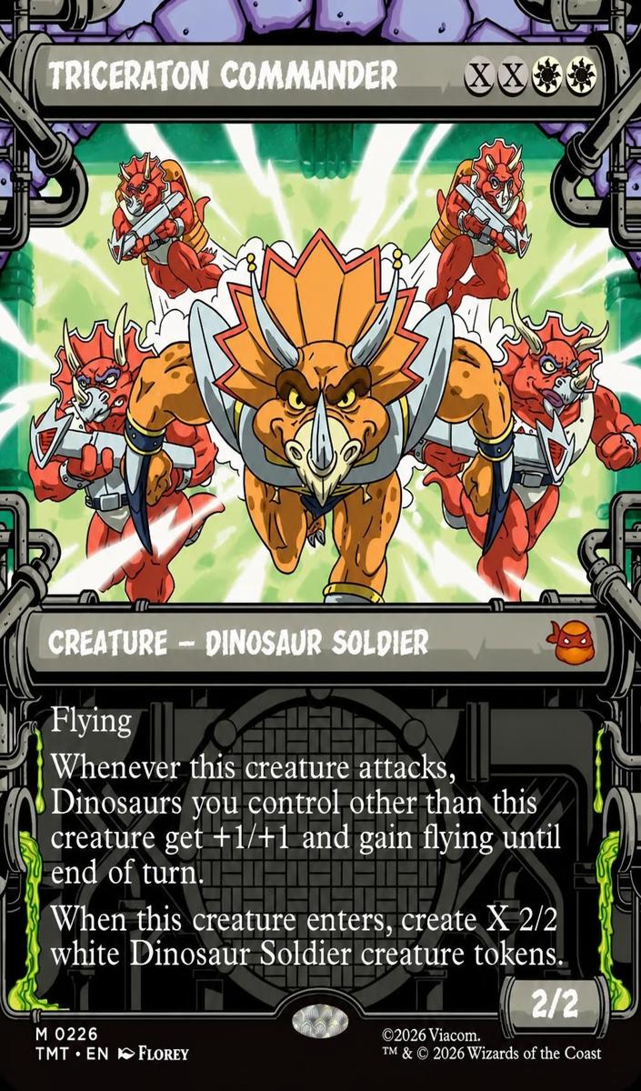 2026 Triceraton Commander Showcase Foil #226