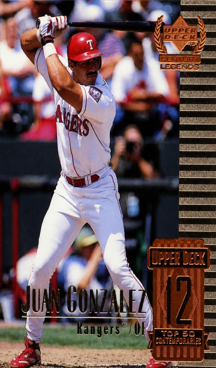 1999 Juan Gonzalez #62