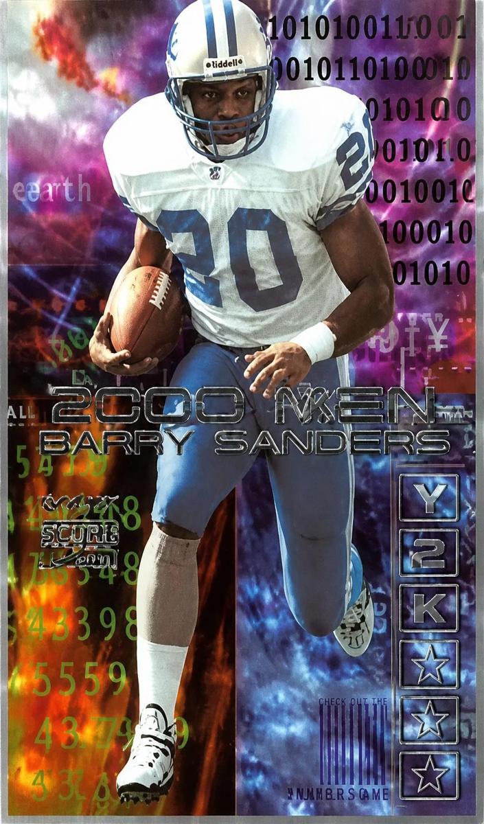 1999 Skybox Premium Barry Sanders #15 TM card