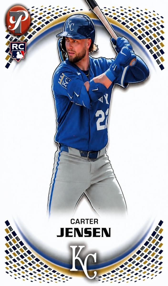 2026 Carter Jensen [Paint the Corners Refractor] #4