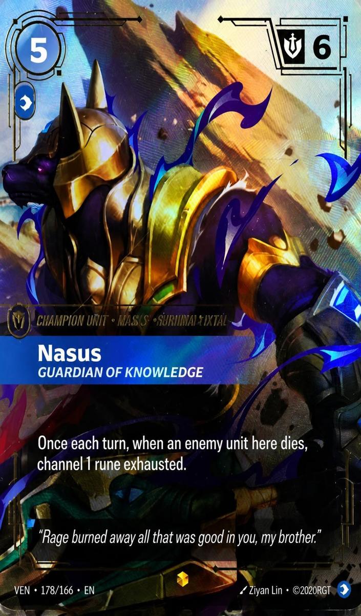 2026 Nasus, Guardian of Knowledge #178