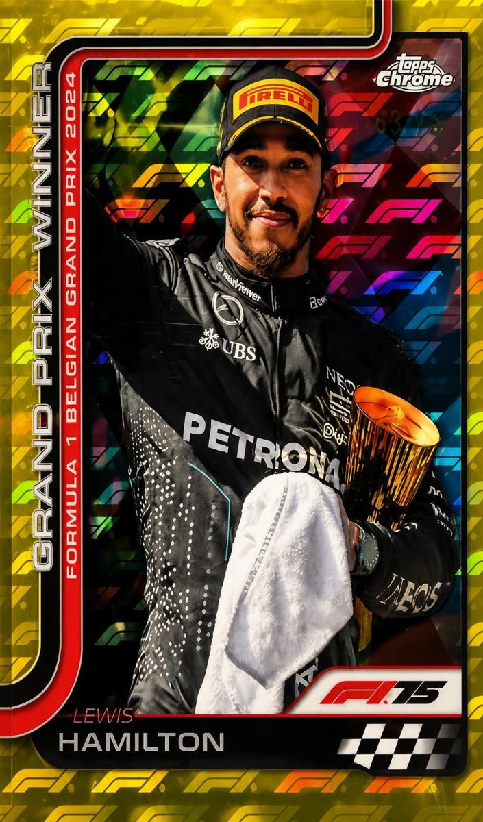 2025 Lewis Hamilton [Yellow LogoFractor] #106