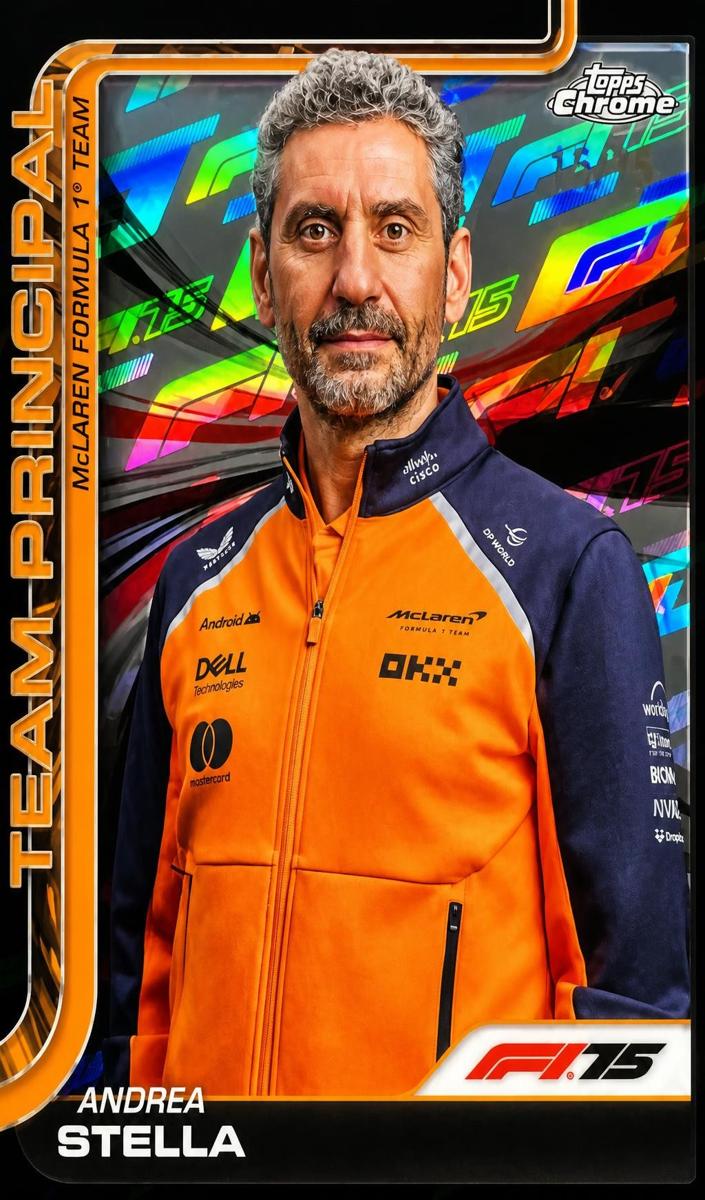 2025 Andrea Stella [Yellow LogoFractor] #194