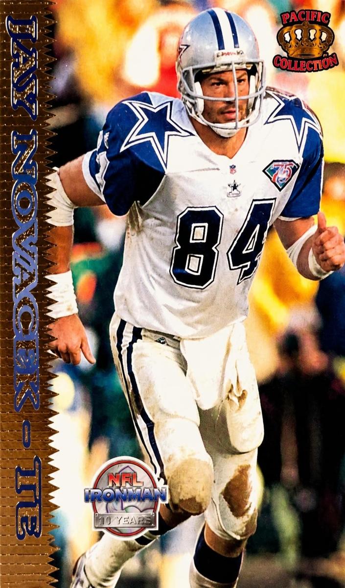1995 Pacific Jay Novacek [Blue] #48 card