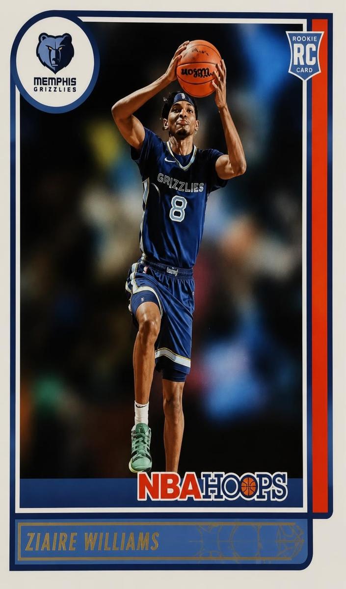 2021 Panini Hoops Ziaire Williams #211 card