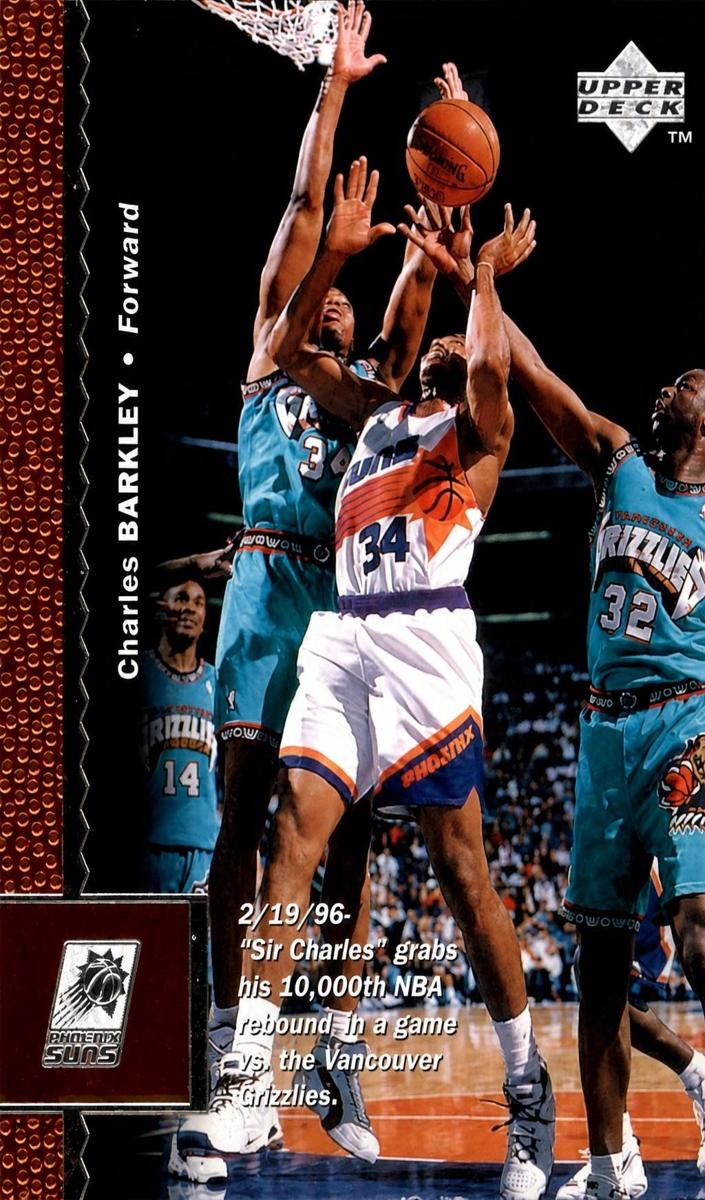 1996 Upper Deck Charles Barkley #94 card