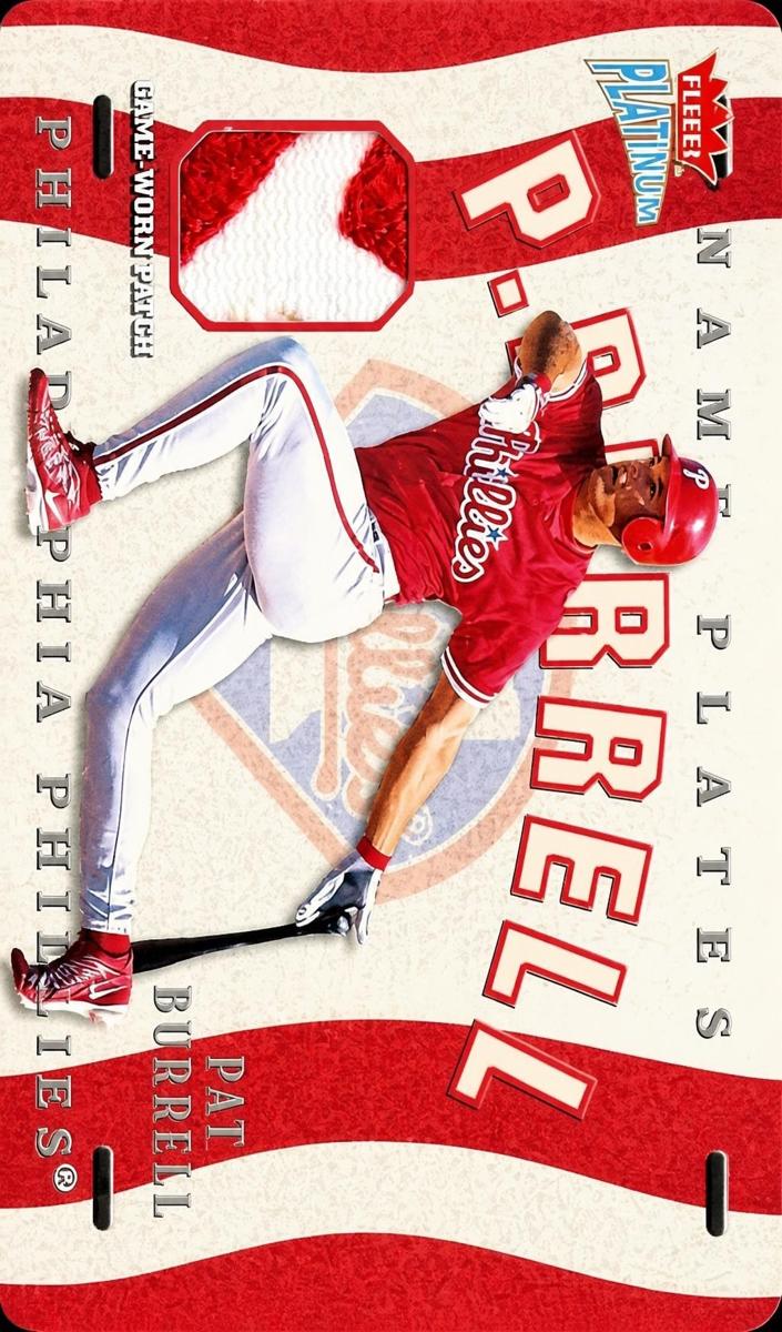 2003 Fleer Platinum Pat Burrell #N-PB card