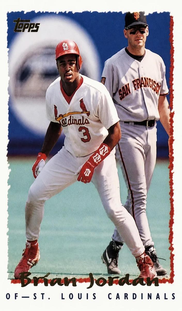 1995 Brian Jordan #62