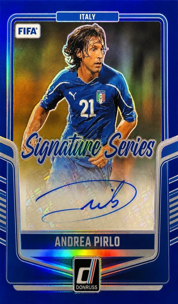 2024 Panini Donruss Andrea Pirlo [Blue] #SS-AP card