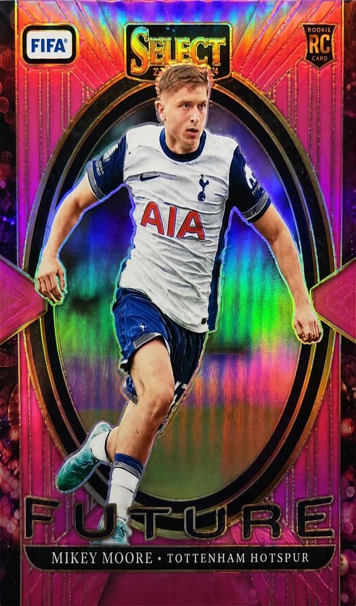 2024 Panini Select FIFA Mikey Moore [Pink] #7 card