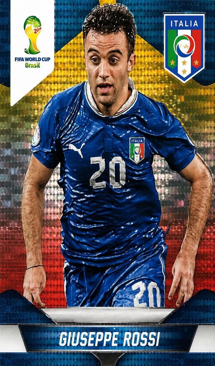 2014 Giuseppe Rossi [Yellow and Red Pulsar] #131