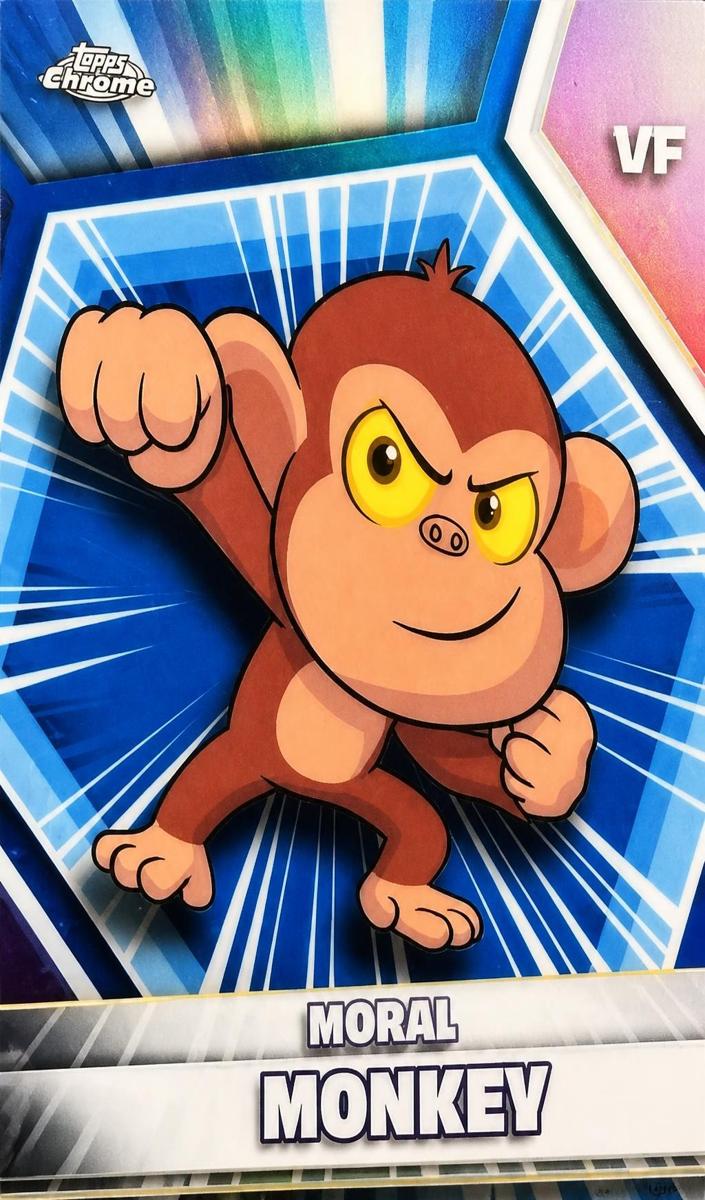 2026 Moral Monkey [Blue Refractor] #125