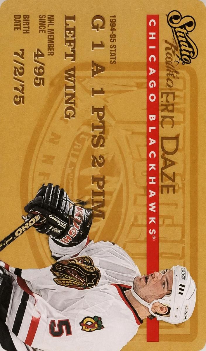 1995 Leaf Eric Daze #11 card