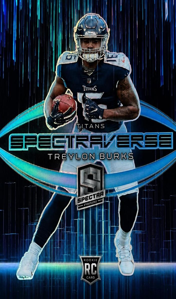 2022 Panini Spectra Treylon Burks #SV-21 card