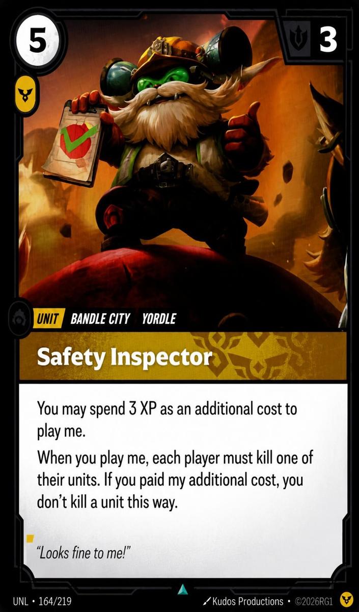2026 Safety Inspector [Foil] #164