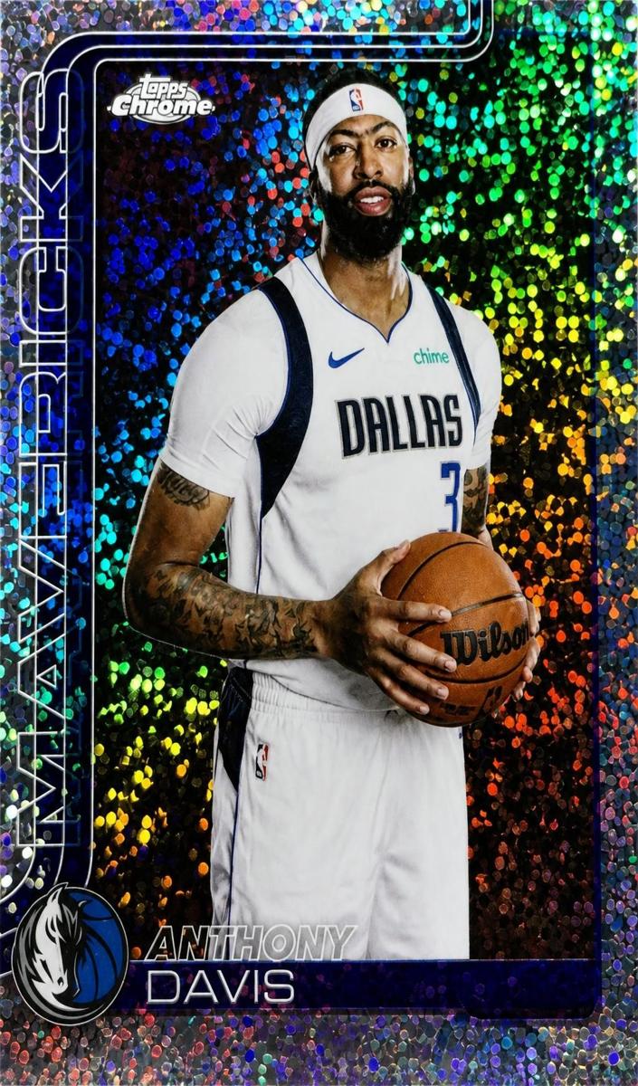 2025 Topps Chrome Update Anthony Davis #4 card