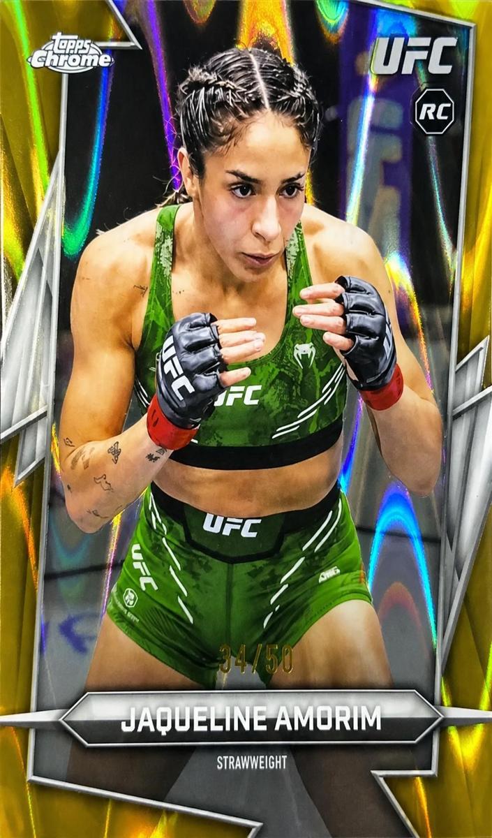 2026 Jaqueline Amorim [Gold Refractor] #182