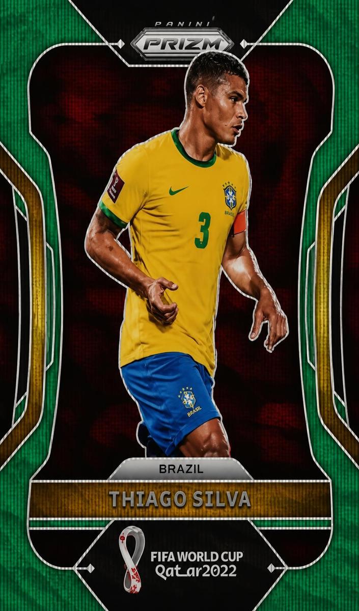 2022 Thiago Silva [Prizms Green Wave] #35