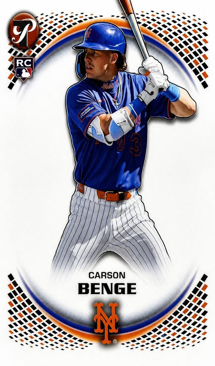 2026 Topps Pristine Carson Benge #108 card