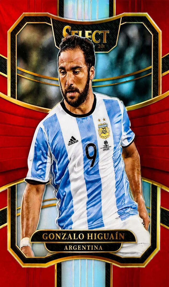 2017 Panini Select Gonzalo Higuain [Silver] #14 card