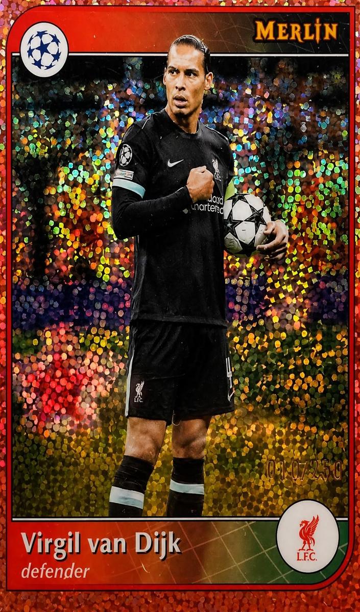 2024 Virgil van Dijk [Gold Refractor] #4