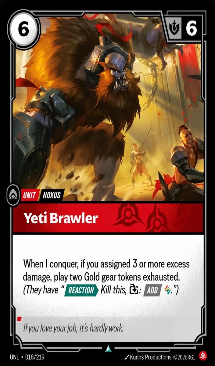 2026 Yeti Brawler #18