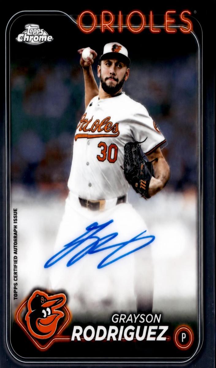 2024 Topps Chrome Update Grayson Rodriguez #AC-GR card