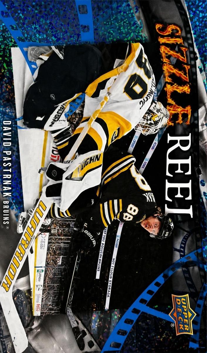 2025 Upper Deck David Pastrnak [Speckle] #SR-27 card