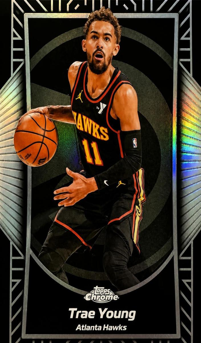 2025 Topps Chrome Update Trae Young #SE-2 card