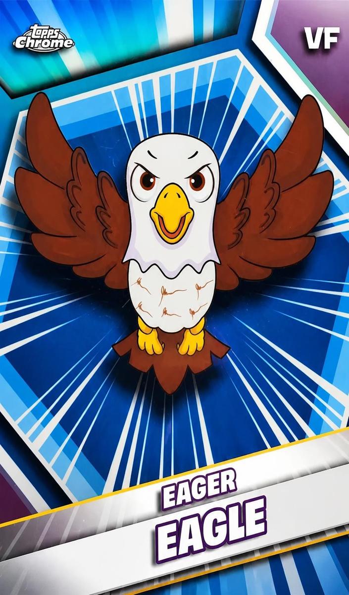 2026 Eager Eagle [Blue Refractor] #76