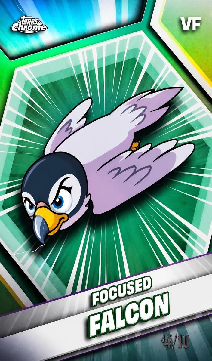 2026 Focused Falcon [VF Green Refractor] #75