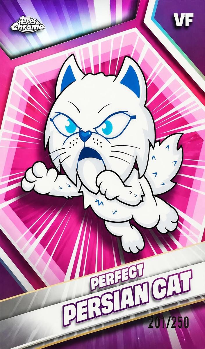 2026 Perfect Persian Cat [Pink Refractor] #134