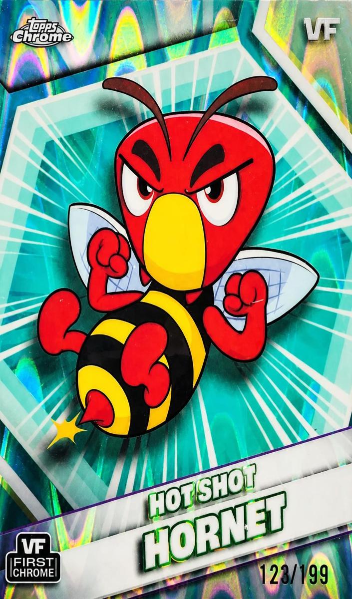 2026 Hot Shot Hornet [Aqua RayWave Refractor] #96