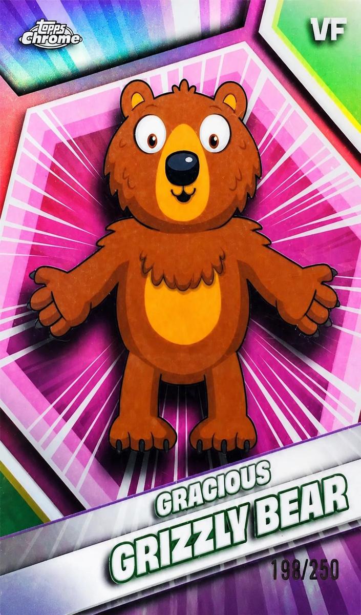 2026 Gracious Grizzly Bear [Pink Refractor] #87