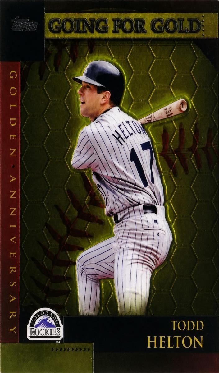 2001 Todd Helton #GA43