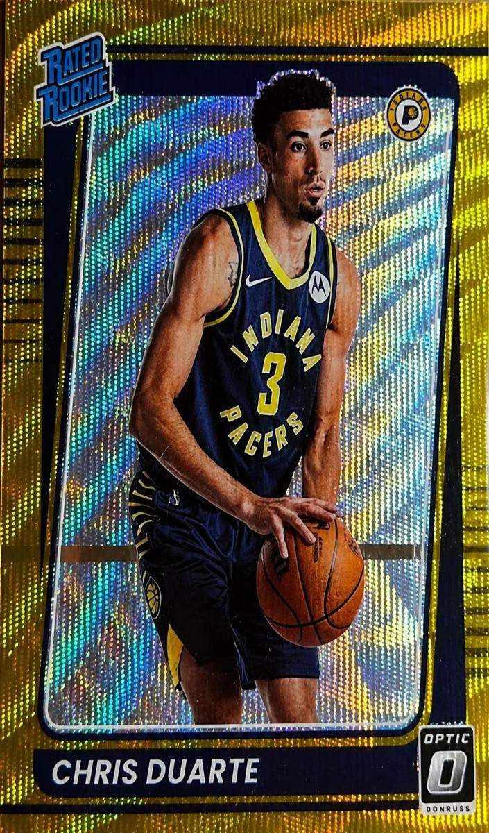 2021 Chris Duarte [Gold Wave] #173