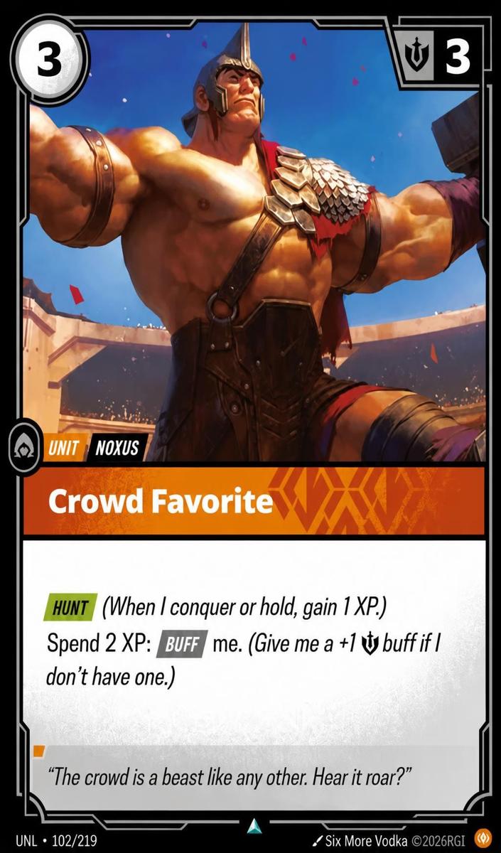 2026 Crowd Favorite [Foil] #102